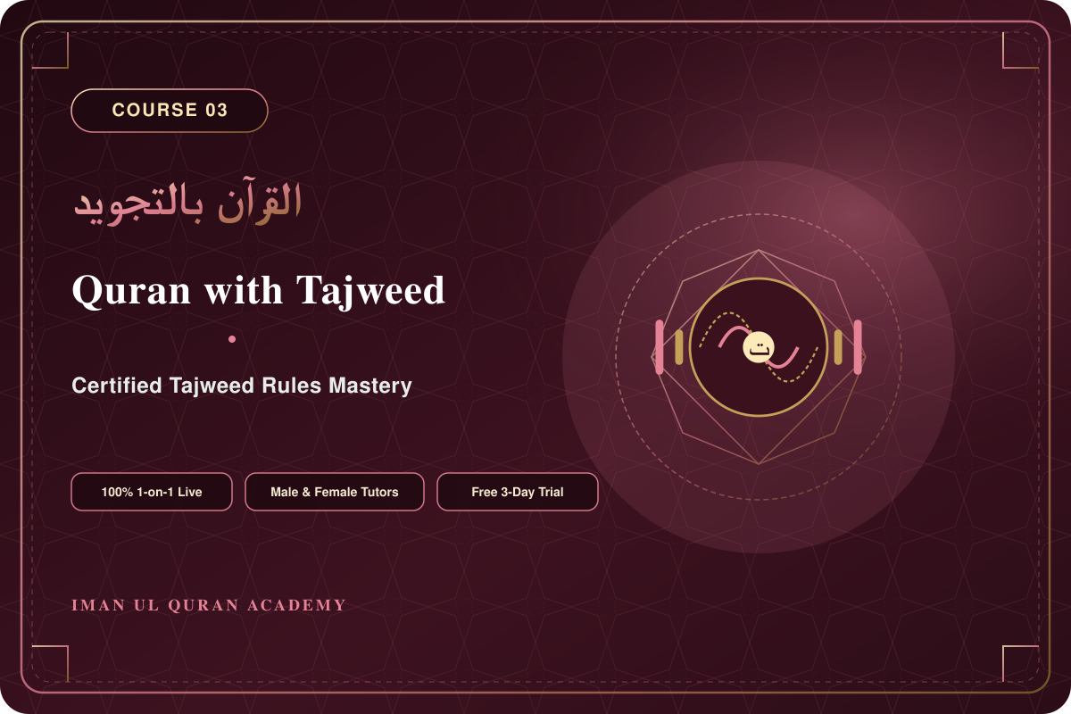 Quran with Tajweed Course - Rules of Noon Sakin, Meem Sakin & Madd